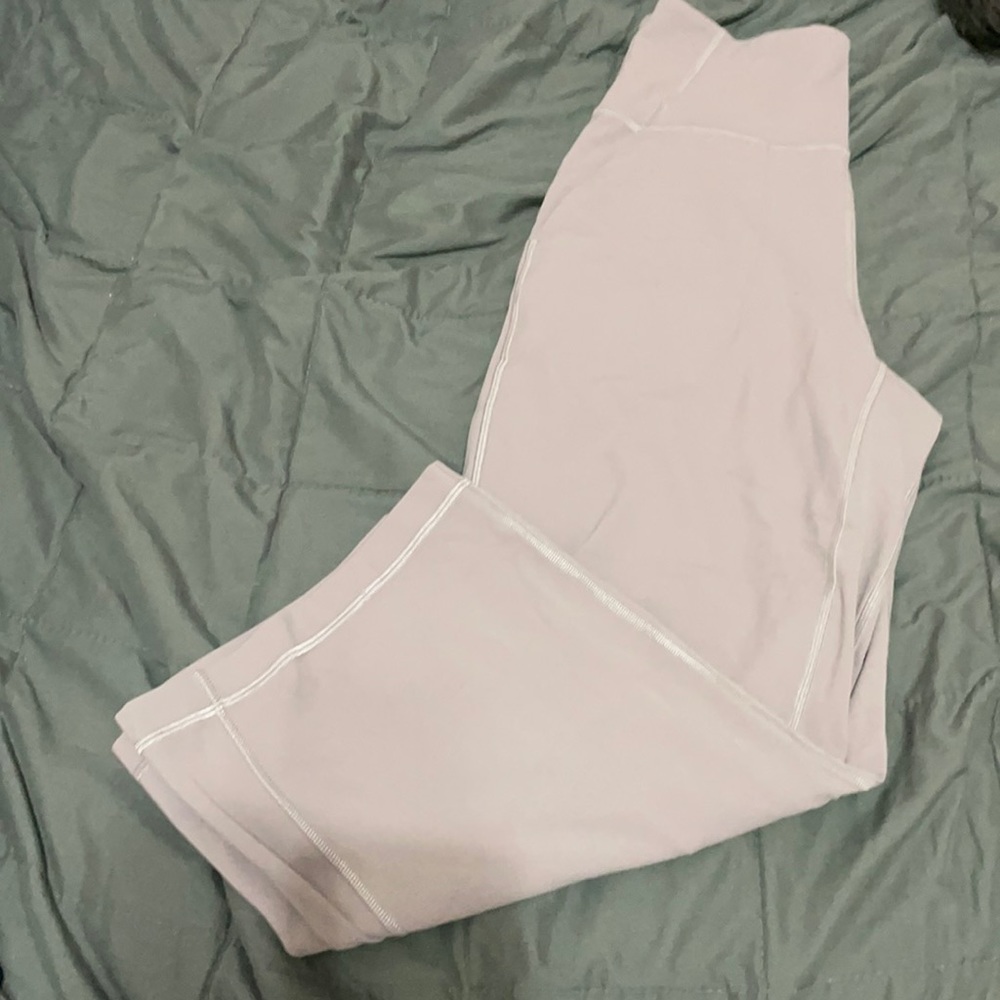 Align wide leg crop violet verbana size 6